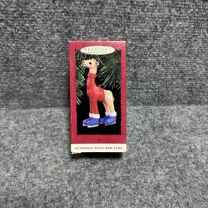 Hallmark Keepsake Ornament "Son" Bendable Giraffe 1993 W Box Gift Idea Christmas